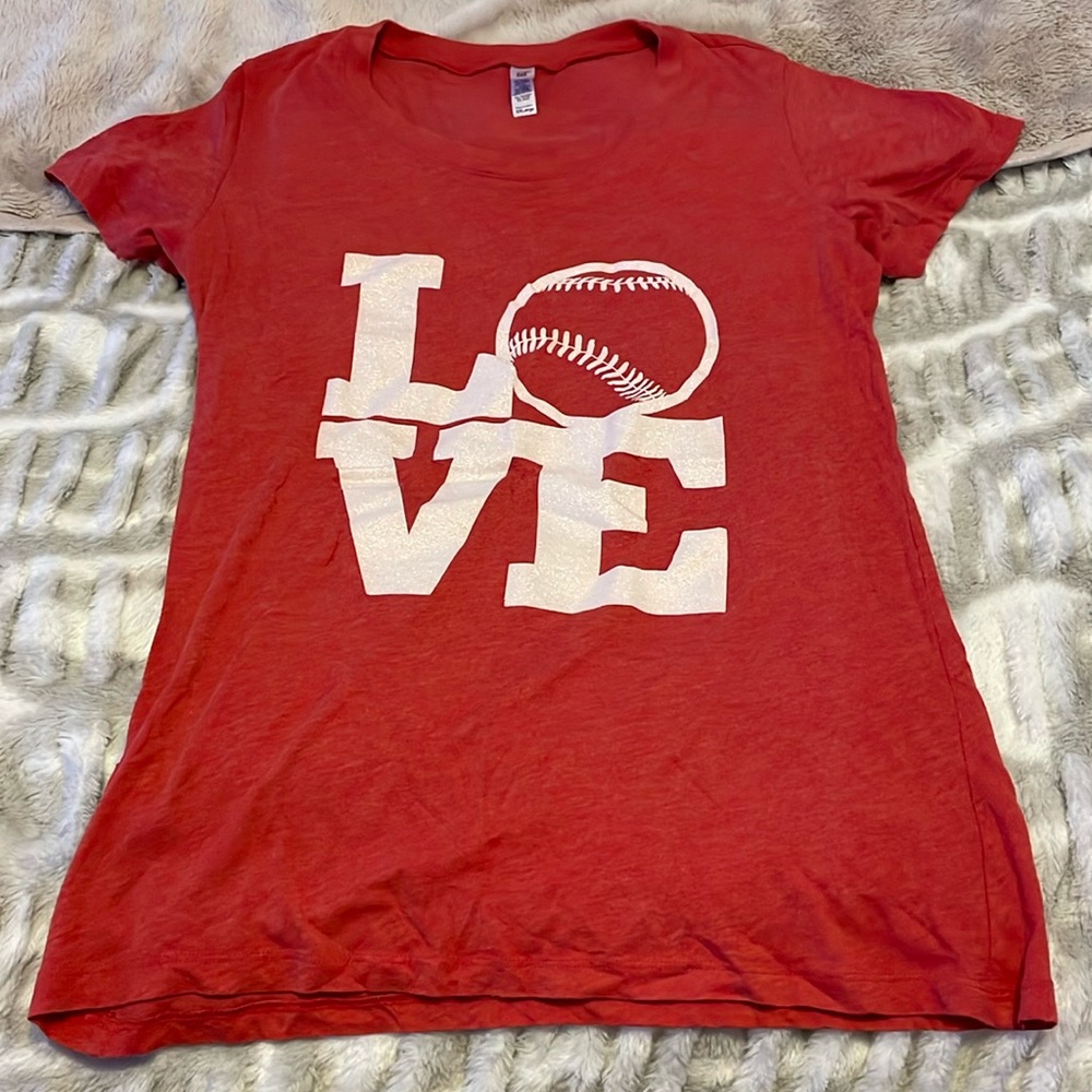 Sparkly Baseball Tee